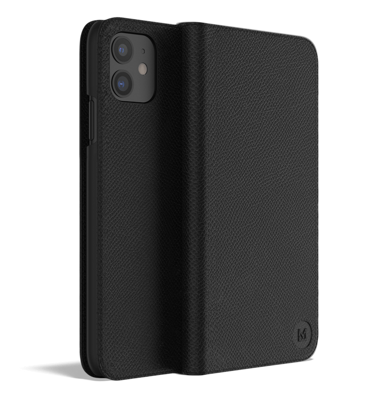 Leather iPhone 11 Case - Folio Wallet