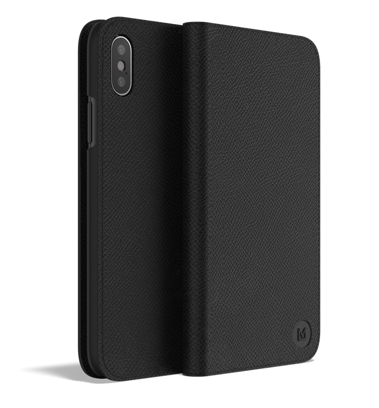 Leather iPhone X Case - Folio Wallet