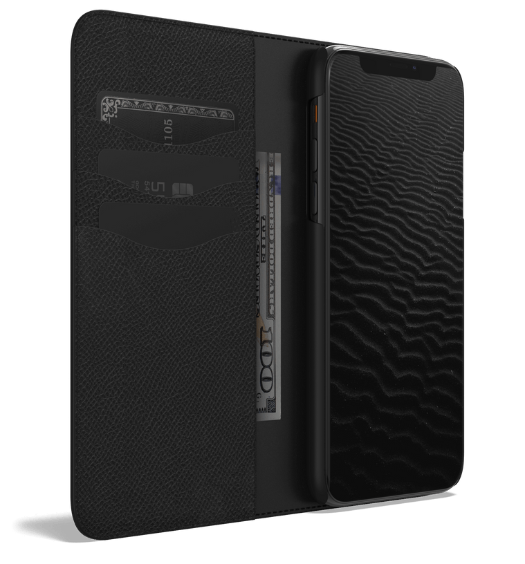Leather iPhone X Case - Folio Wallet