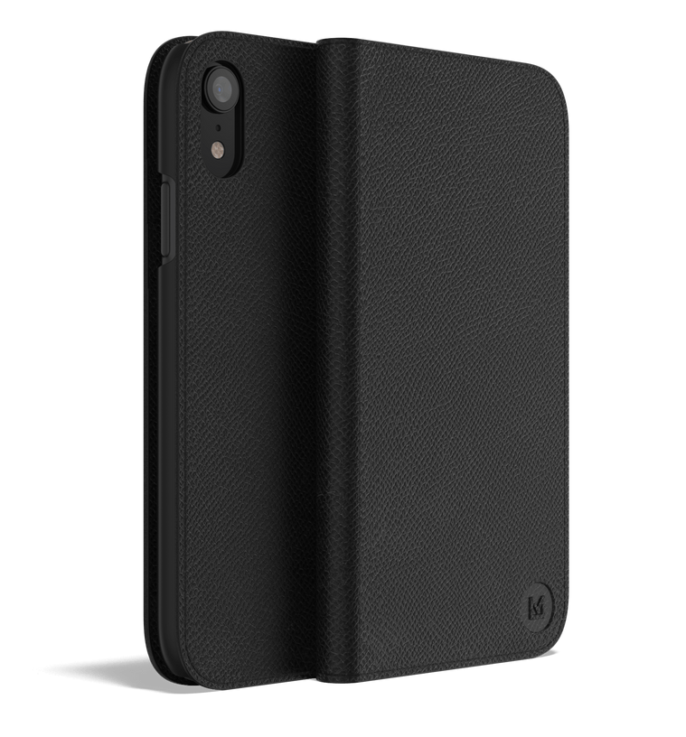 Leather iPhone Xr Case - Folio Wallet