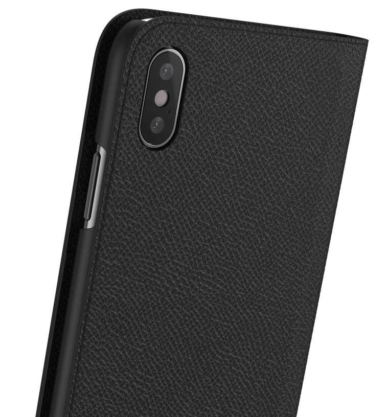 Leather iPhone Xs Case - Folio Wallet