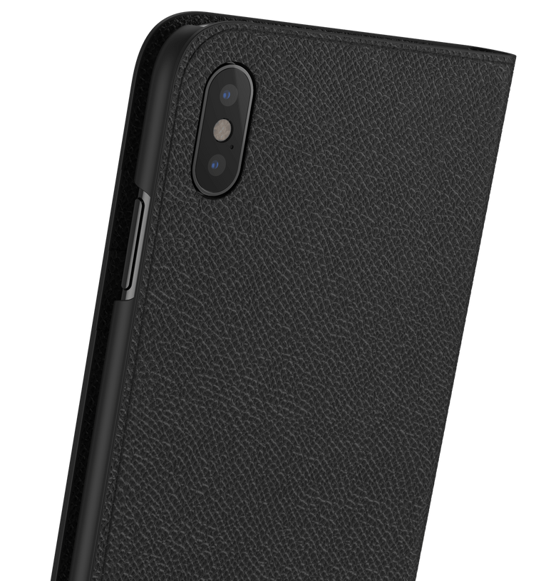 Leather iPhone Xs Max Case - Folio Wallet