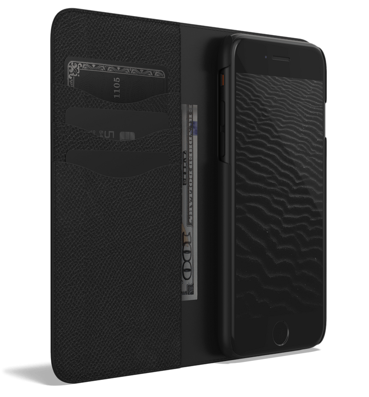 Leather iPhone 8 Case - Folio Wallet